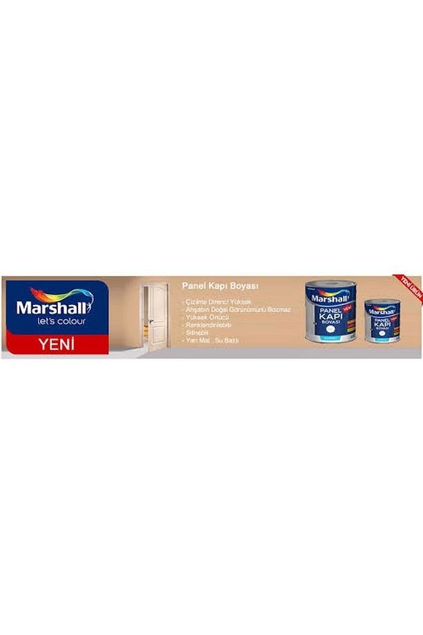 *zeytin Dalı* Su Bazlı Amerikan Panel Kapı Boyası-2.5 Litre