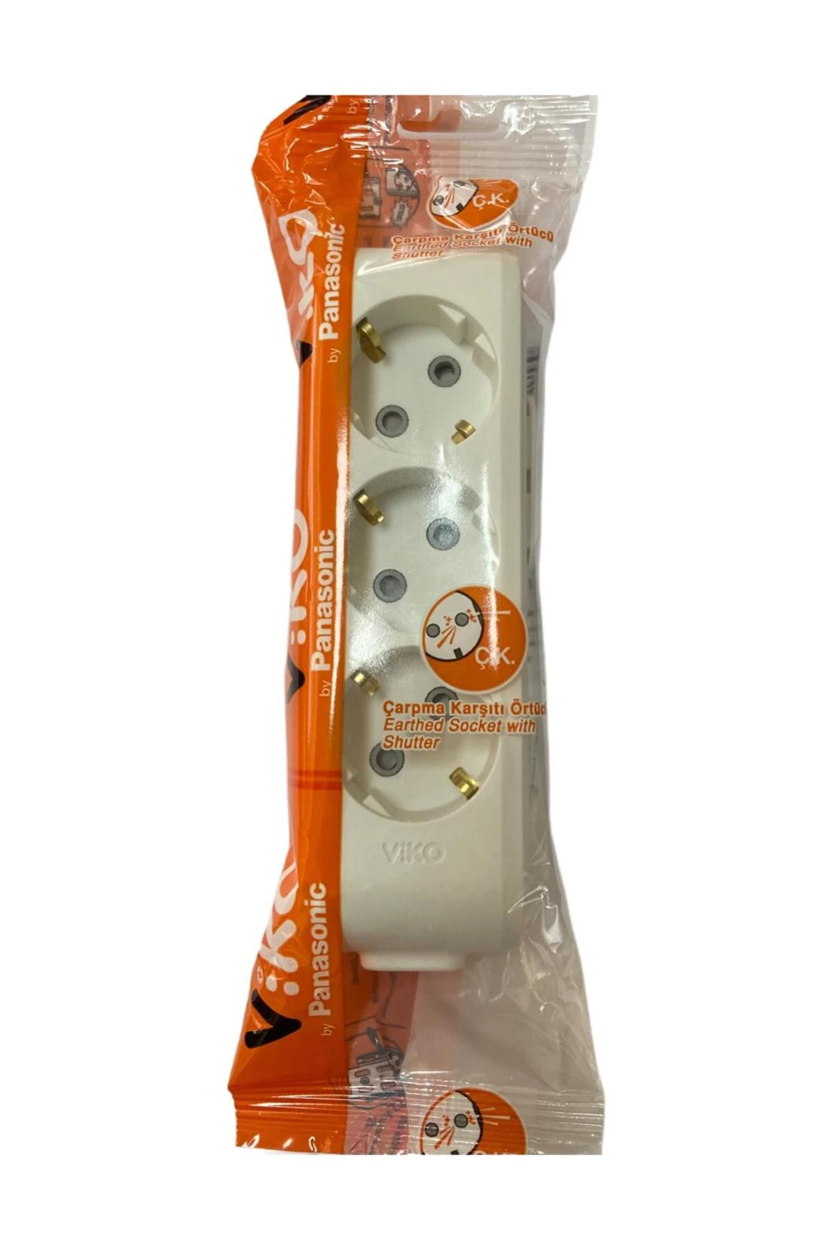 Multi - Let 3 Lü Çocuk Korumalı Topraklı Grup Priz