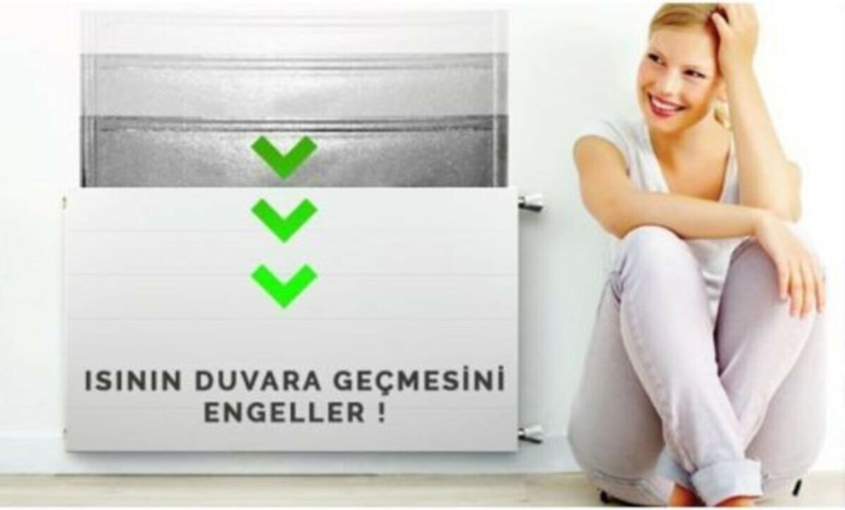 Ankaflex Radyatör Soba Arkası Isı Yalıtım Levhası (6 Adet)
