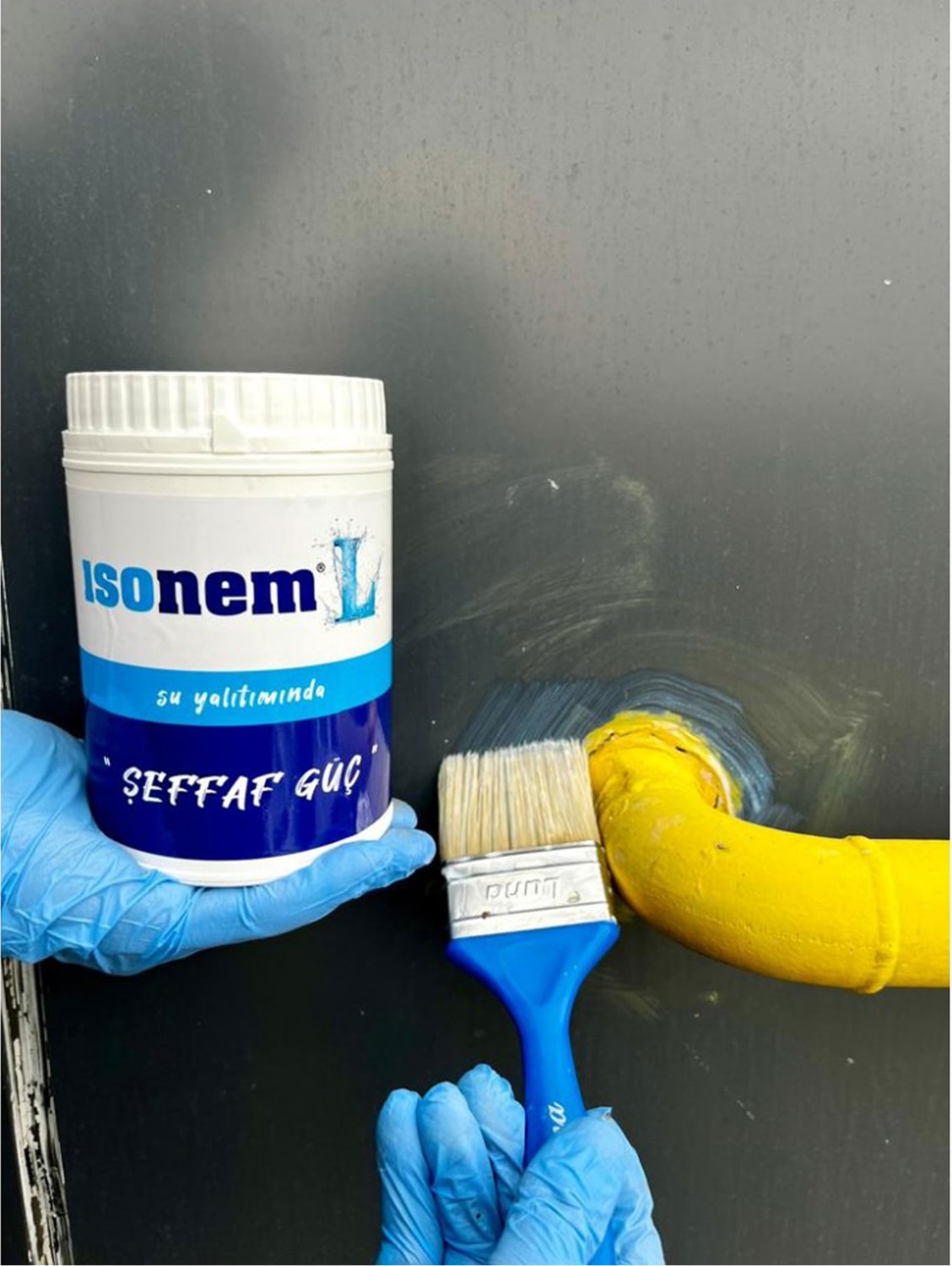 Isonem L Şeffaf Güç Şeffaf Su Yalıtım Malzemesi 1 L x 8 Ad / Koli