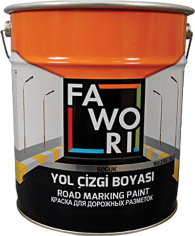 Yol Çizgi Boyası Sarı 20 kg