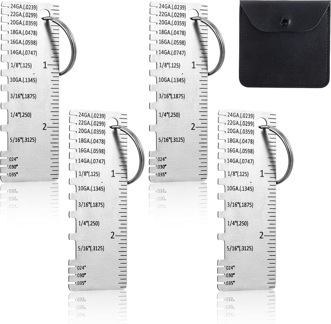 Shingle Ölçer Kaynak Araçları Tel/metal Sac Kalınlık Ölçer (Yurt Dışından)