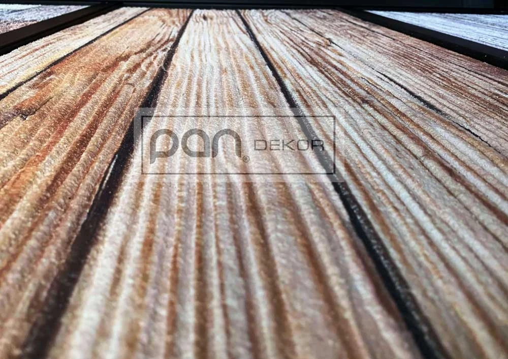 5 Adet (2,5m2) x Ahşap Desenli 3 Boyutlu Renkli Strafor Köpük Duvar Kaplama Paneli (WD-707)