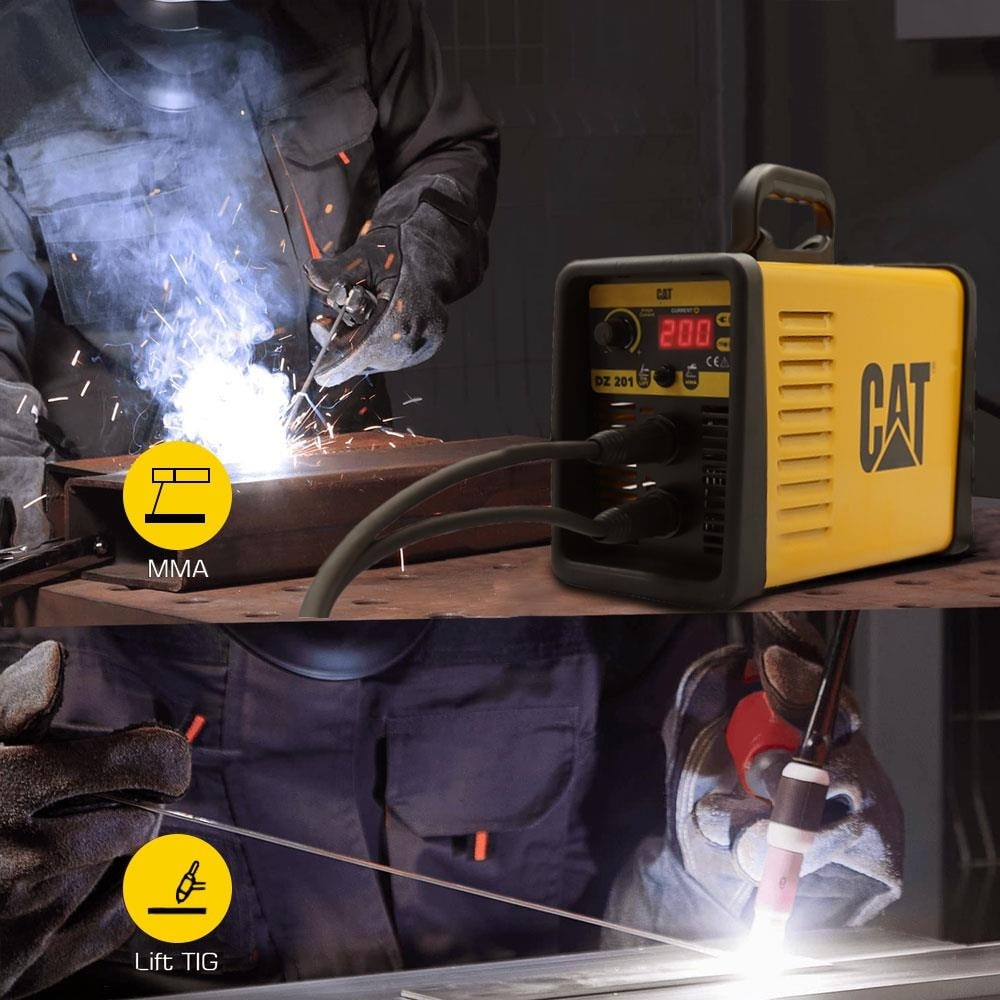 DZ201 200 Amper Tıg Lift / mma Çanta Tipi Profesyonel Dijital Inverter Kaynak Makinesi