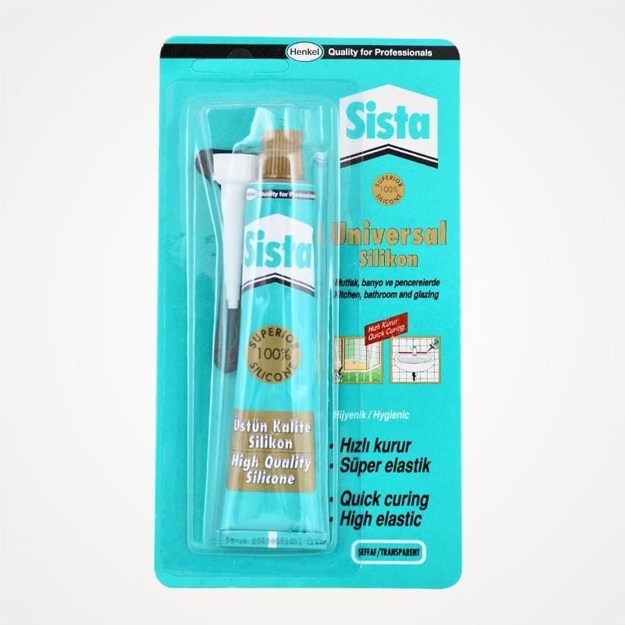 Sista Üniversal Silikon Tüp 50 gr Şeffaf