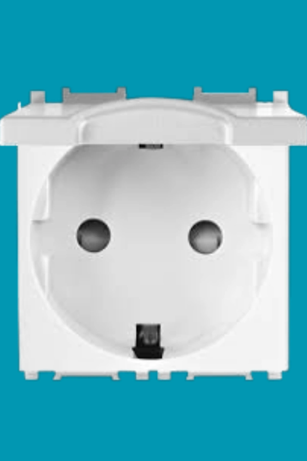 Karre Beyaz Ç.k. Topraklı Priz [enerji Sınıfı A] (ÇOCUK KORUMALI) Çerçevesiz