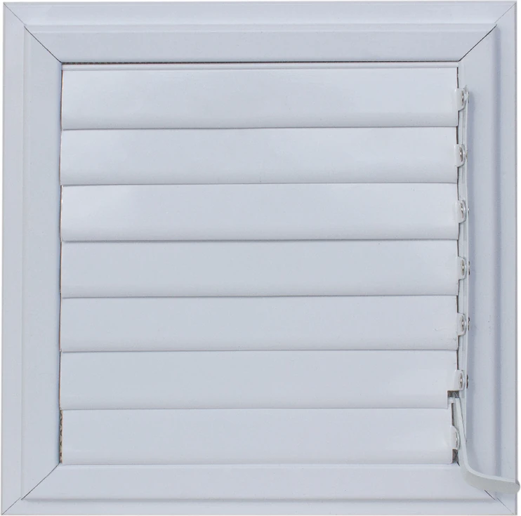 35X35 cm Beyaz Alüminyum Banyo Menfezi