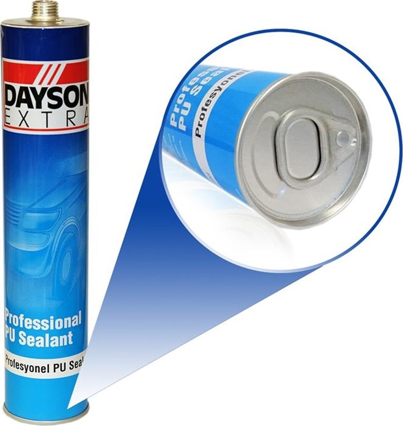 Pu Mastik Silikon Yapıştırıcı Siyah 280 ml