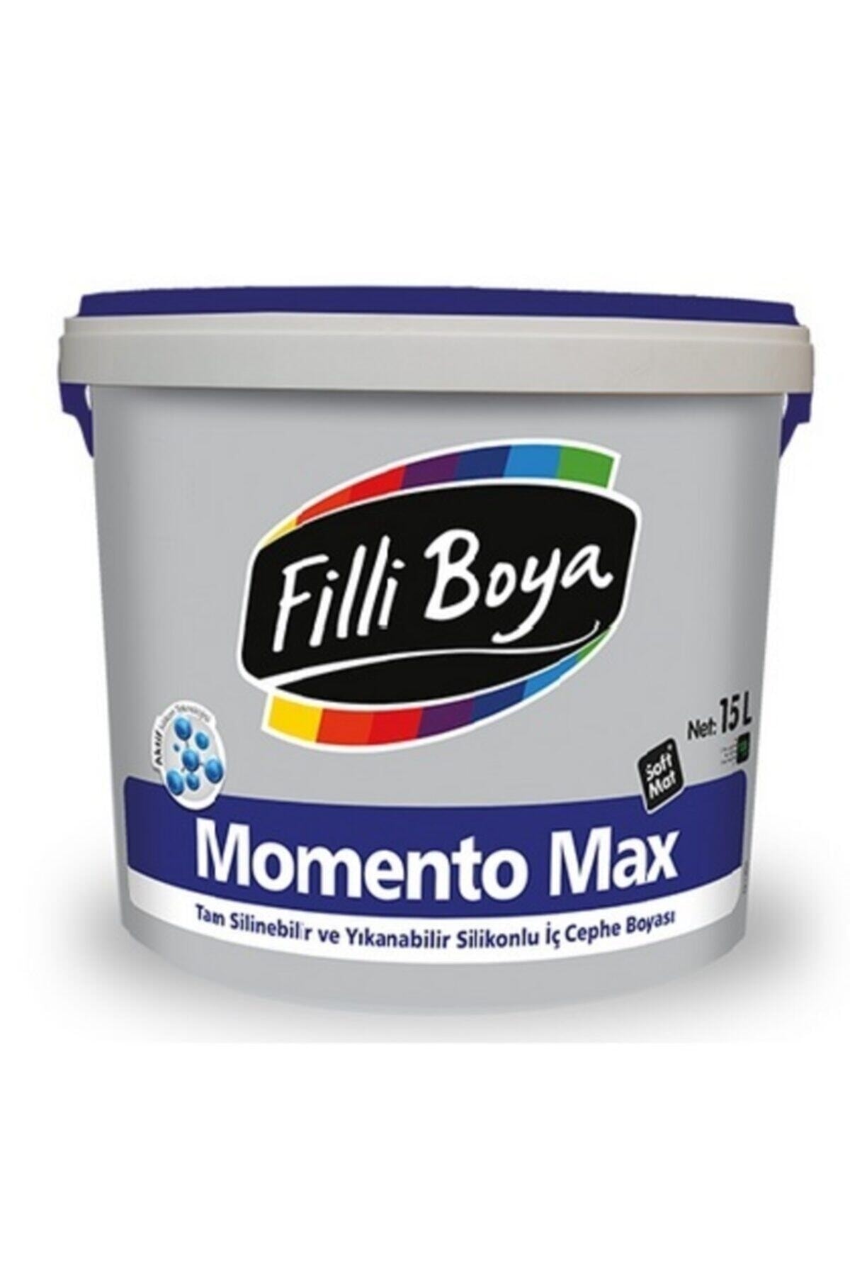 Momento Max 15 lt Tam Silinebilir Slikonlu Iç Cephe Boyası