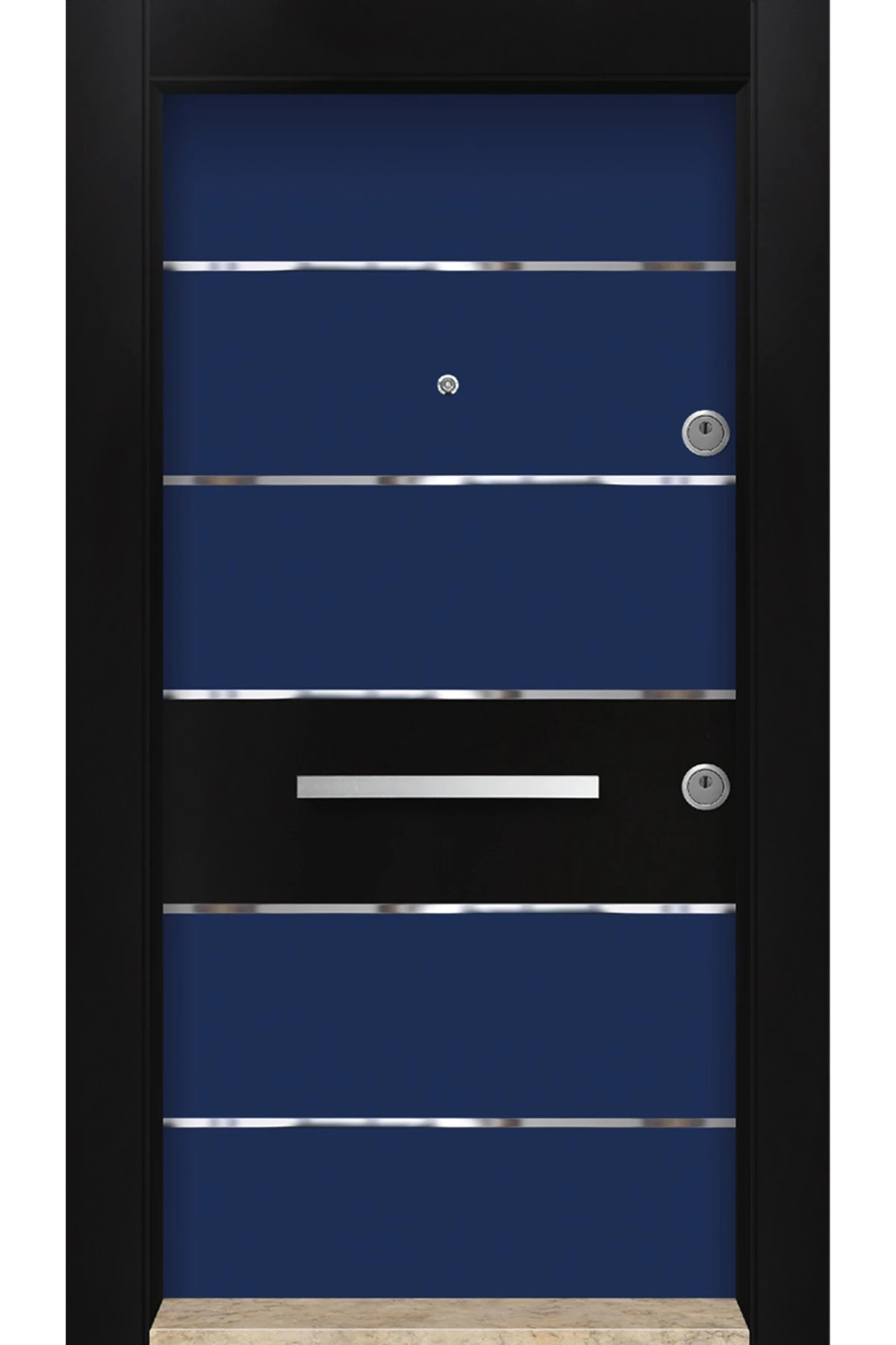 Dış Iklim Kapısı, Yağmura Güneşe Dayanıklı Çelik Kapı, Mn-6038 Sol