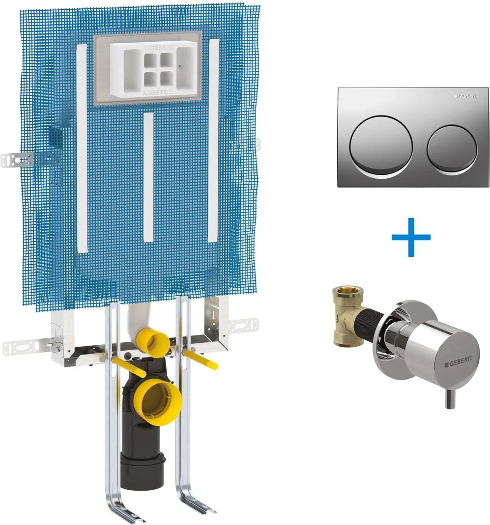 Alpha Kombifix Duvariçi Gömme Rezervuar Seti 8cm