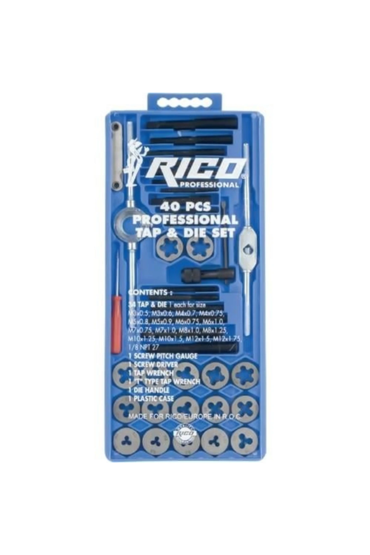 40 Adet Pafta Kılavuz Seti