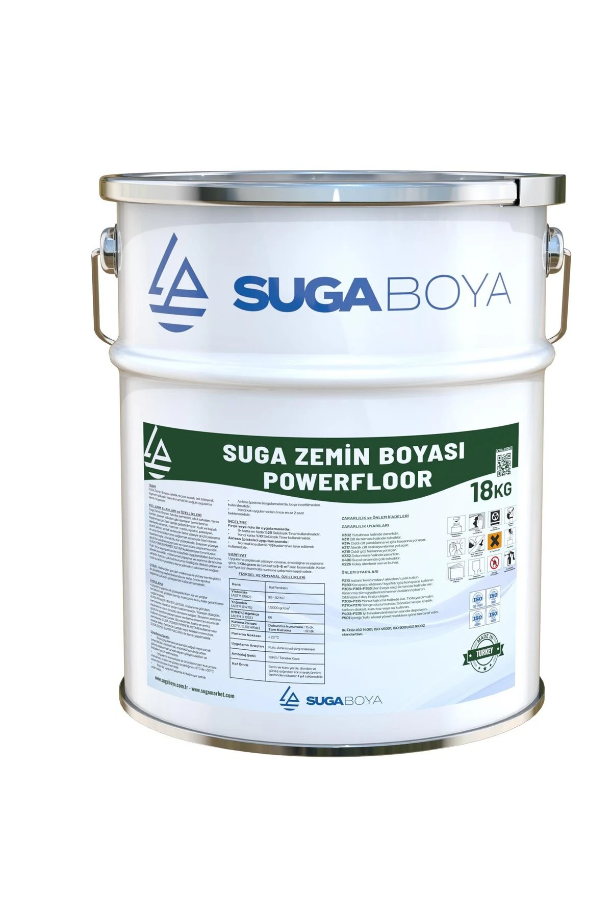 Powerfloor Zemin Boyası 18 Kg