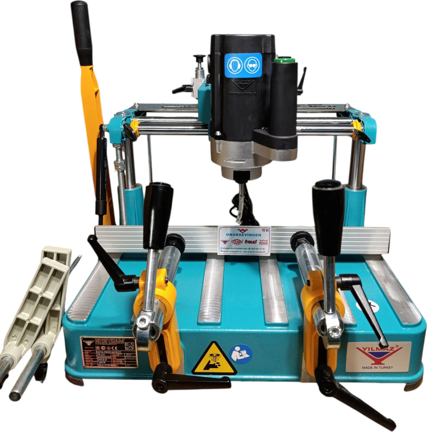 Fr222 Kopya Freze Makinası (KÖMÜRLÜ MOTOR)