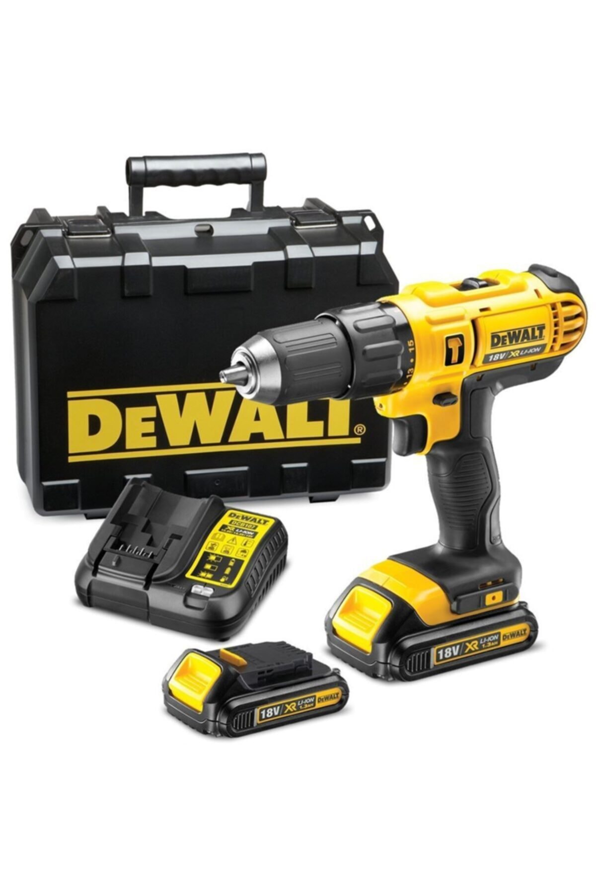 DEWALT Dcd776s2 18v 1.5 Ah Li-ion Çift Akülü Darbeli Matkap Vidalama