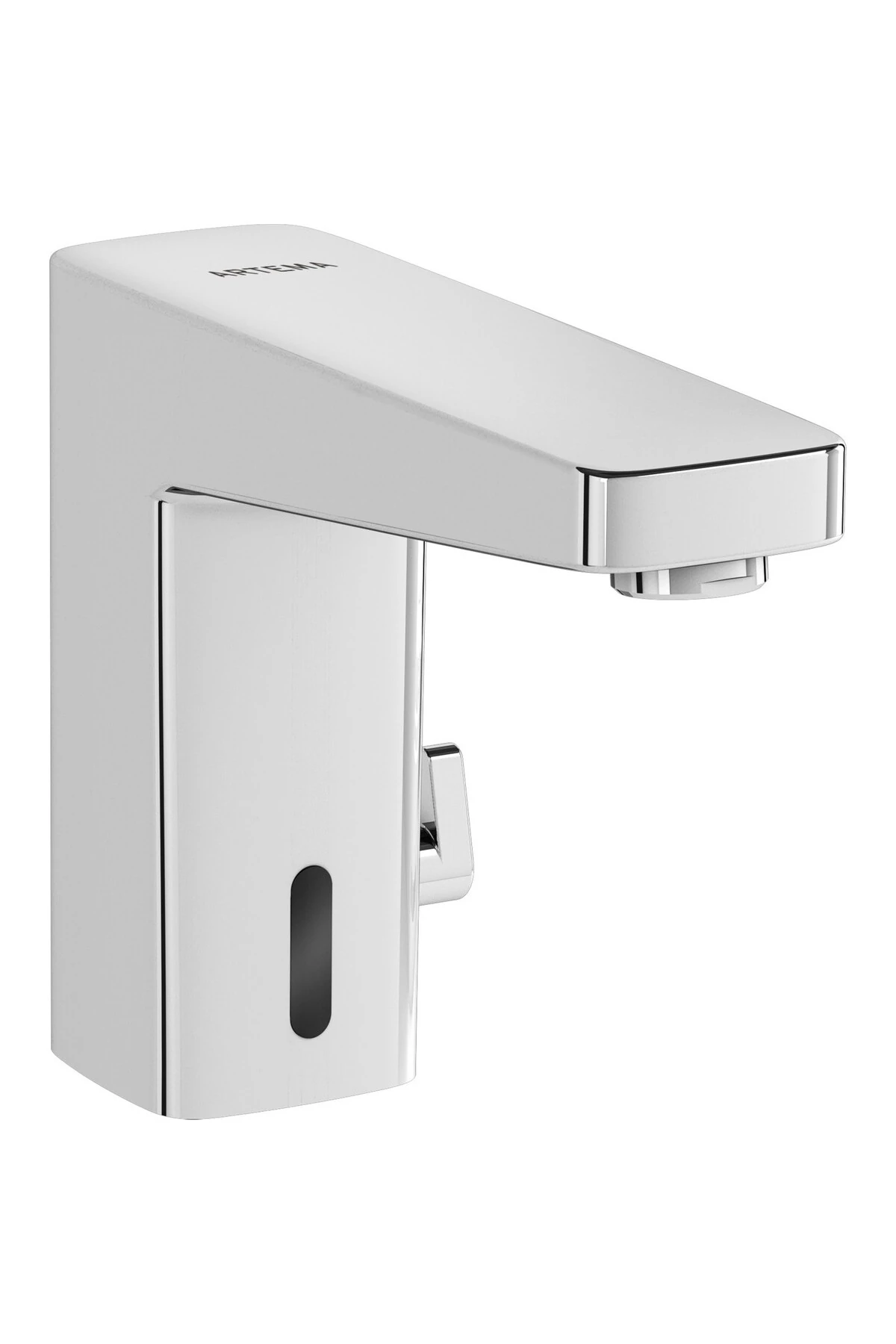 Artema Root Square A47128 Temassız Lavabo Bataryası, Elektrikli, Çift Su Girişli, Krom