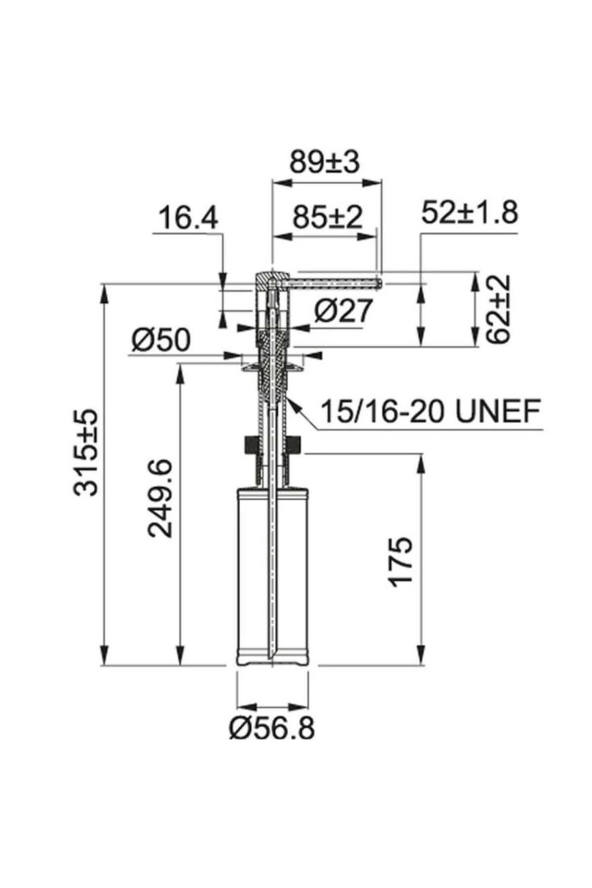 Maris Mrg 120-35-35 Avena Granit Eviye + Active Plus Doccia 2.0 Armatür + Comfort Sıvı Sabunl
