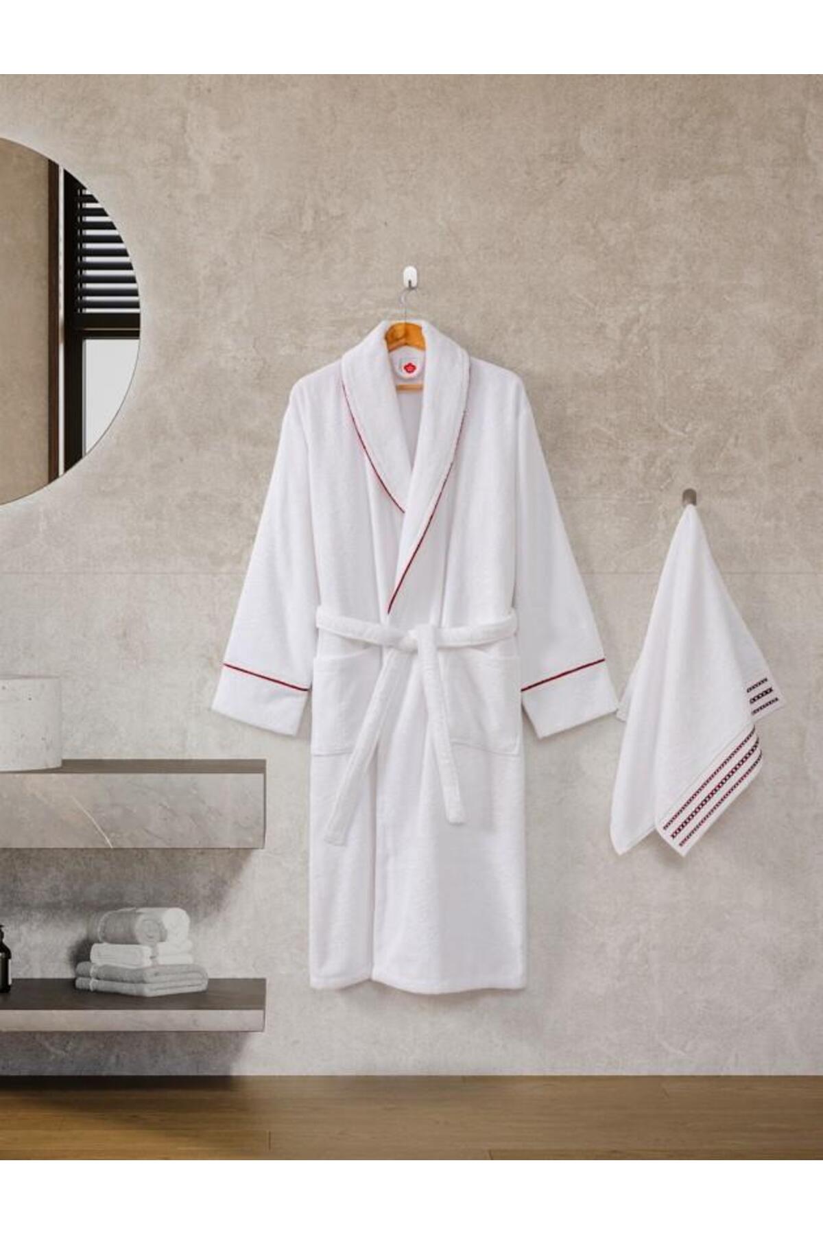 Classic Bornoz Seti Helya M-l Unisex