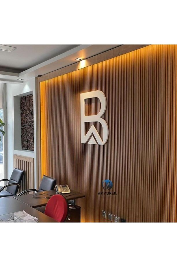 AKYÜREK STORE LB 3783 MODEL TEAK RENK DEKOR PROFİL DUVAR KAPLAMA LAMBİRİ PANEL