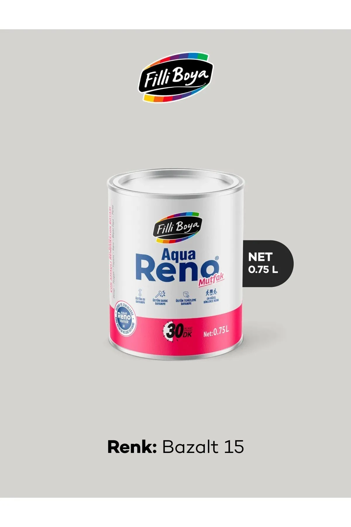 Filli Aqua Reno Mutfak Bazalt 15 (0,75L - 2,5L) Bazalt 15