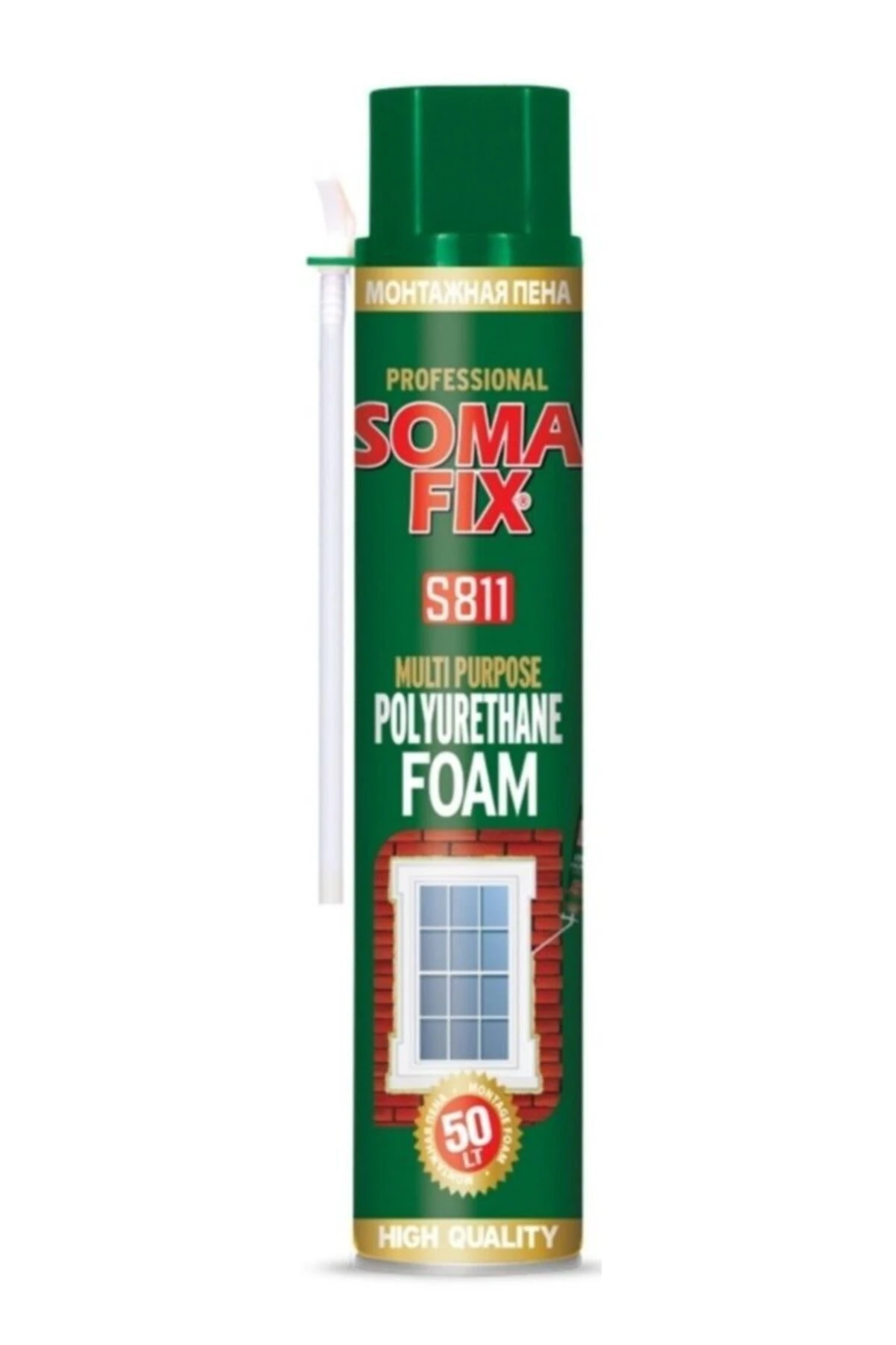 Soma Fix S811 Profesyonel Çok Amaçlı Poliüretan Köpük 750 Ml