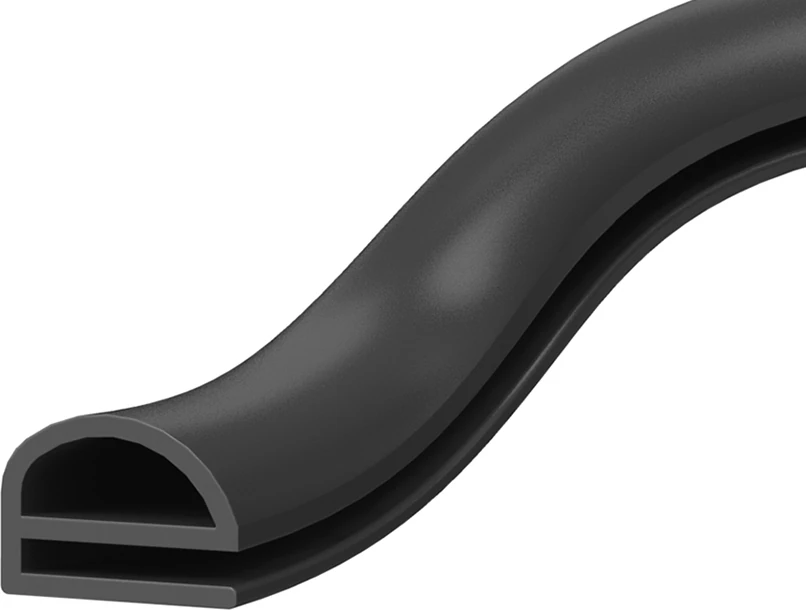 Çelik Kapı Fitili Geçmeli Kapı Altı Eşik Fitili Geçmeli 5 M x 10 x 13 mm