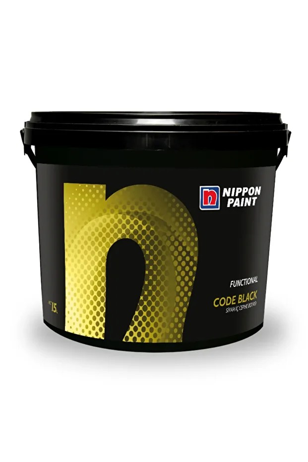 Nıppon Code Black Iç Cephe Siyah Plastik Boya 2.5lt