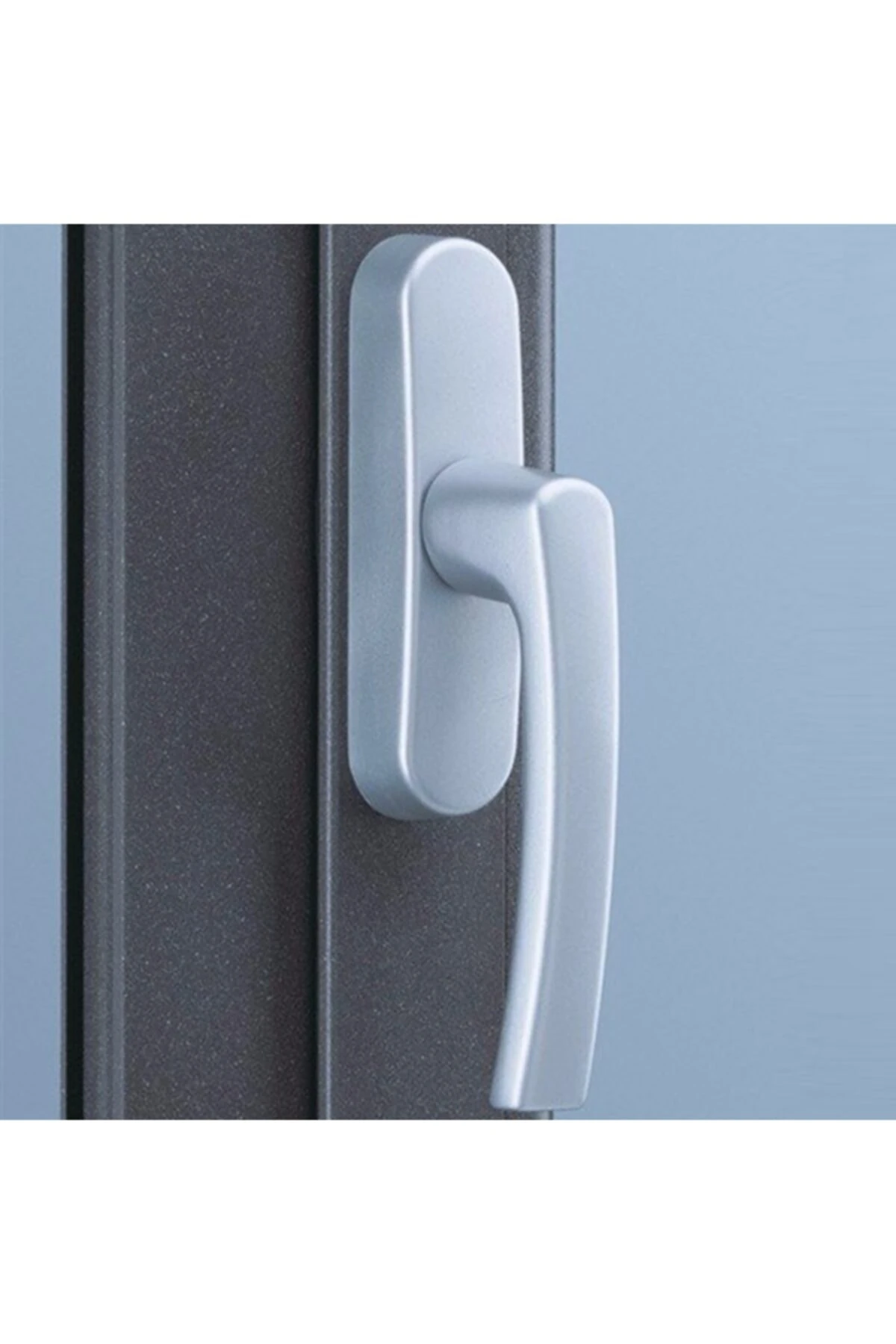 Aluminyum Eksenel Pencere Kolu Gri