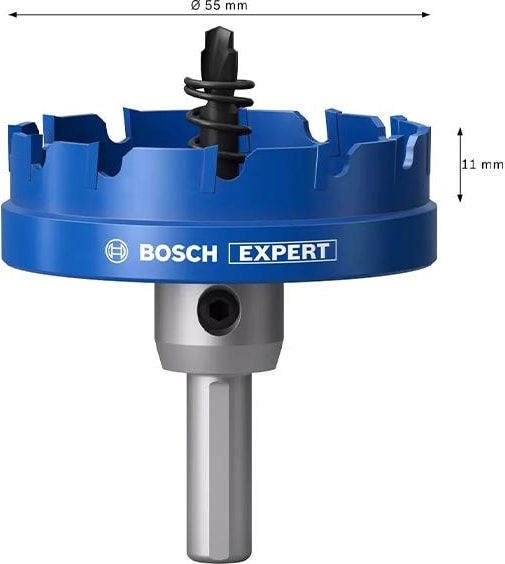 BOSCH Expert 55 mm Elmaslı Inox Panç Adaptörlü 2608901438