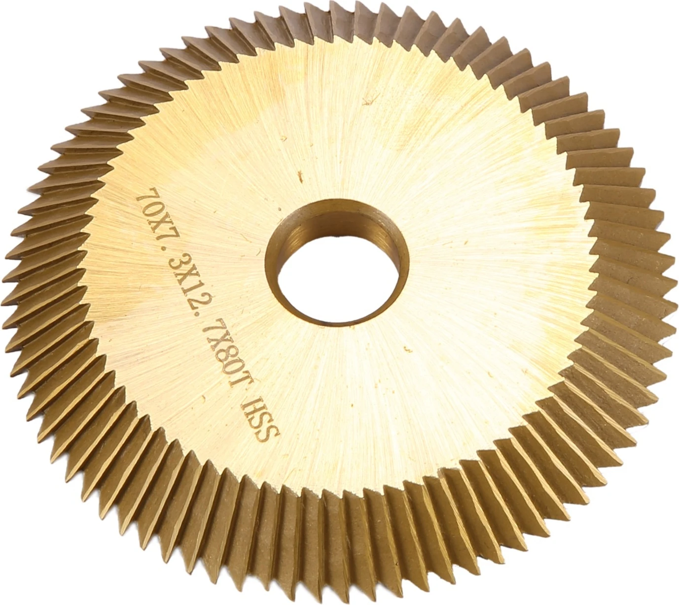 1 Adet Titanyum Kaplamalı Anahtar Makinesi Kesici 70X7.3X12.7MM 80T Hss Anahtar Çoğaltma Makinesi Testere Bıçağı Anahtarları Kesmek Için Çilingir Araçları (Yurt Dışından)