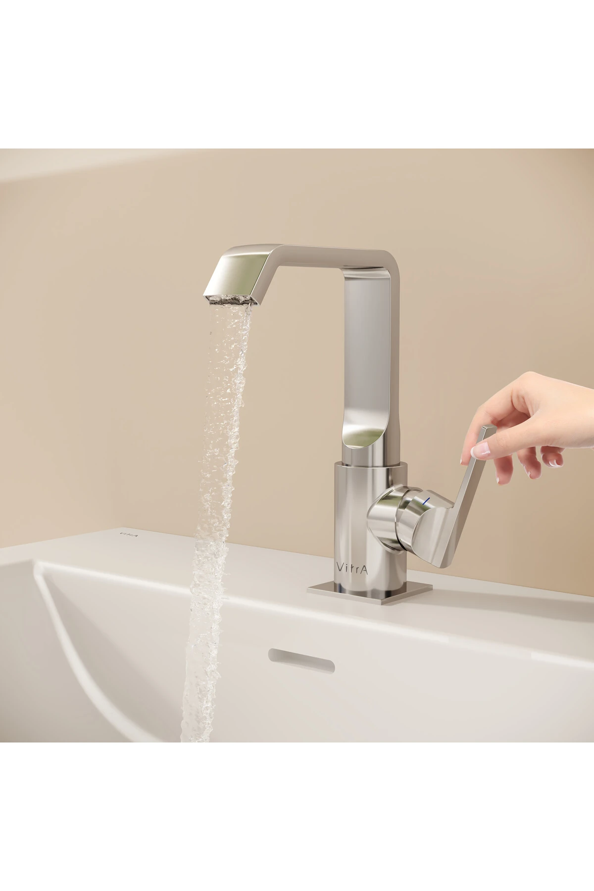 Suit A42616 Lavabo Bataryası, Yandan Kumandalı, Krom