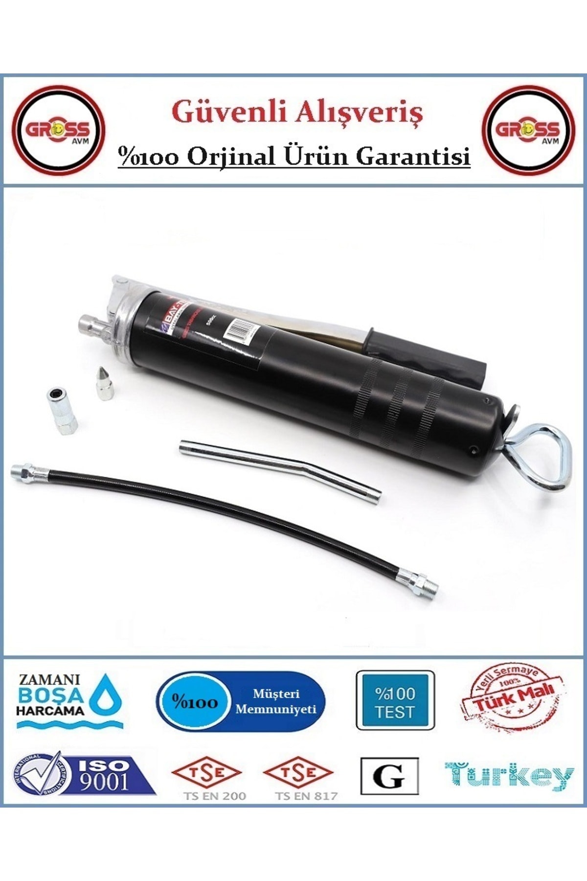 Bay-Tec Gres Tabancası 500cc - Orjinal Ürün