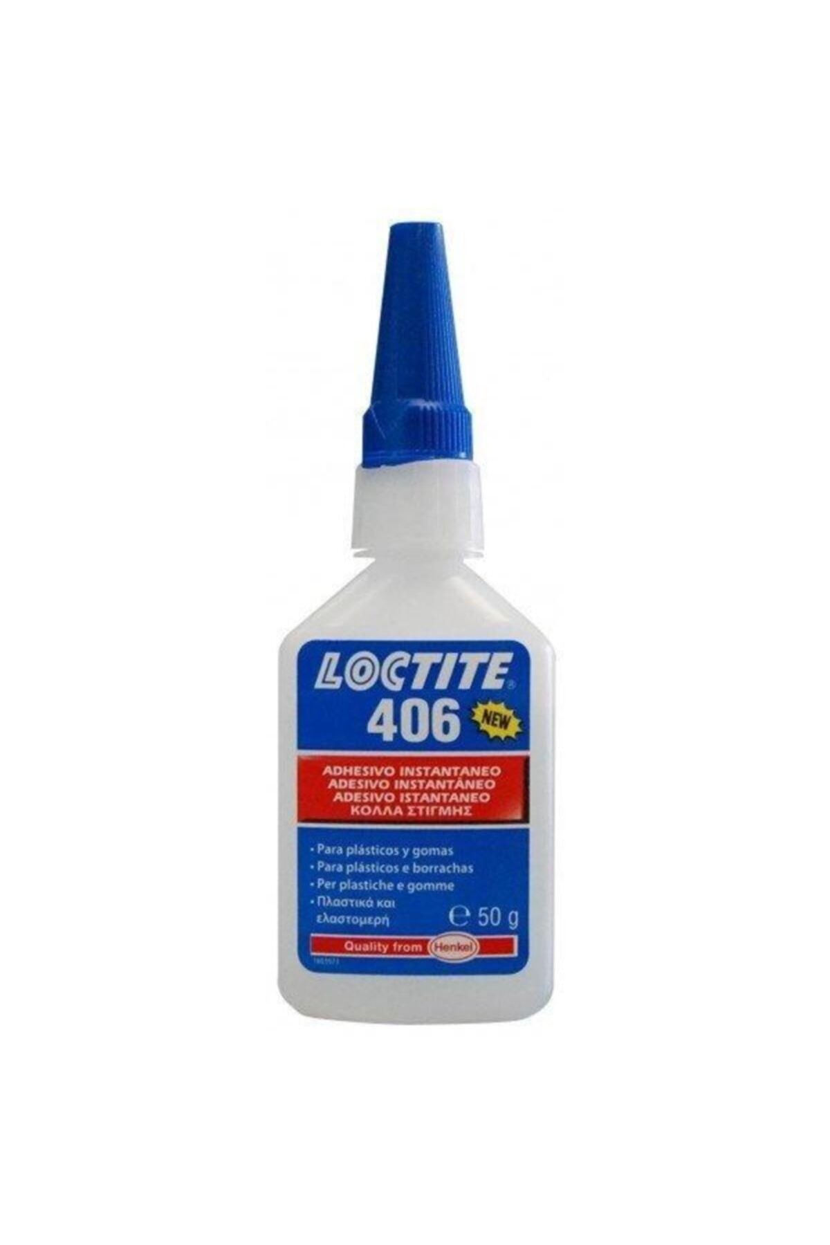 406 Plastik Ve Kauçuk Yüzey Için Hızlı Yapıştırıcı 50 Gr