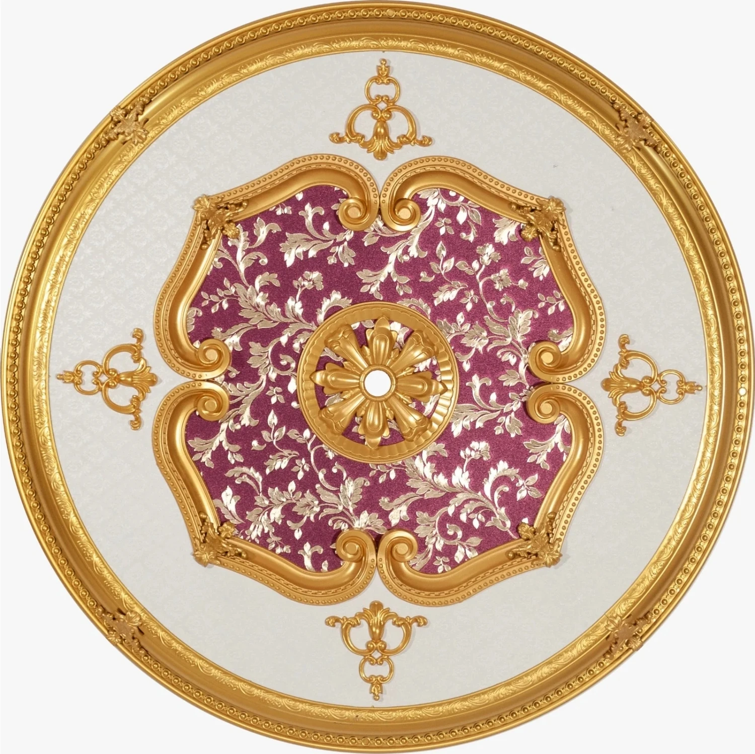 Oval Saray Tavan Göbek 120 cm