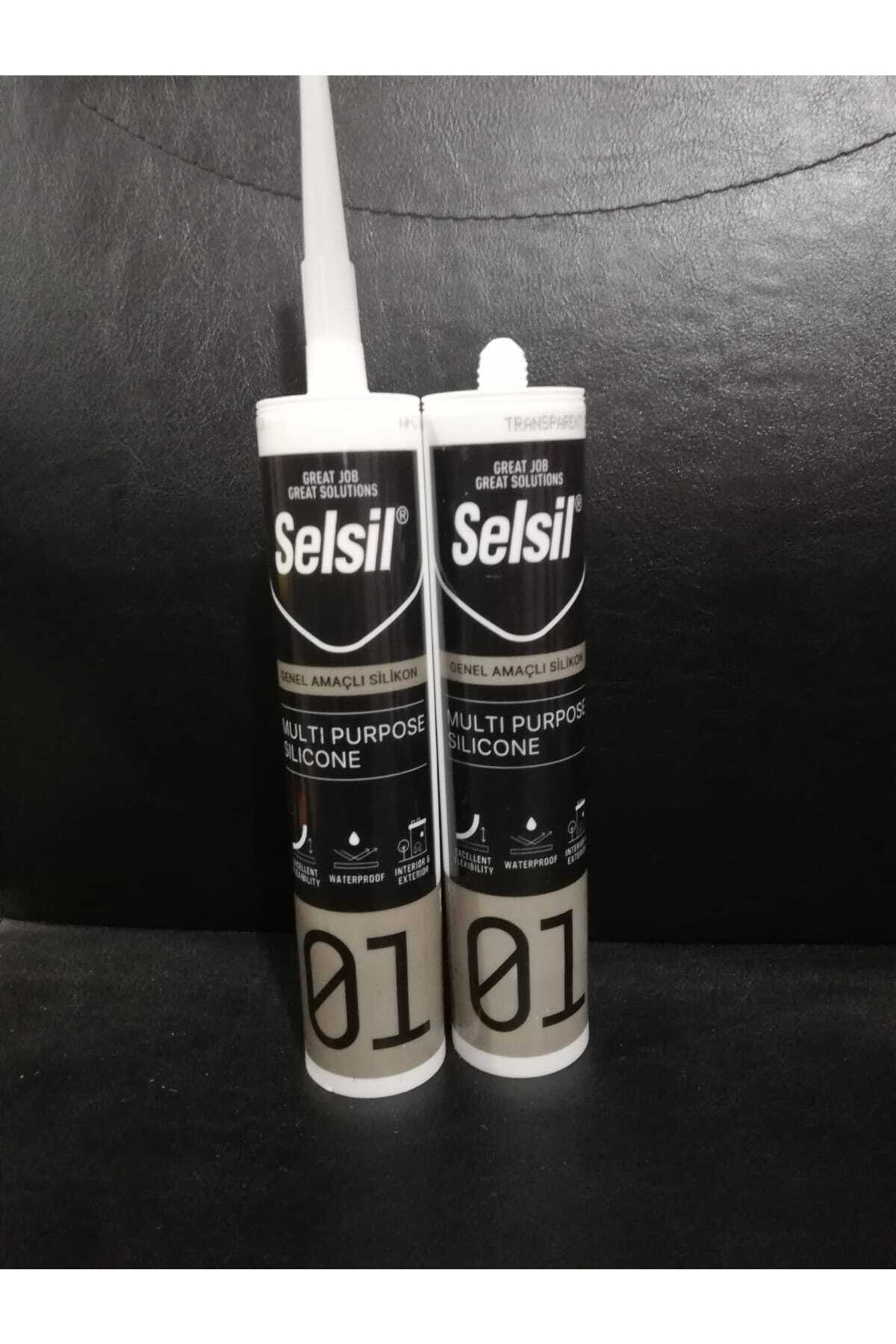 SELSİL Şeffaf Silikon 1 Adet 280gr