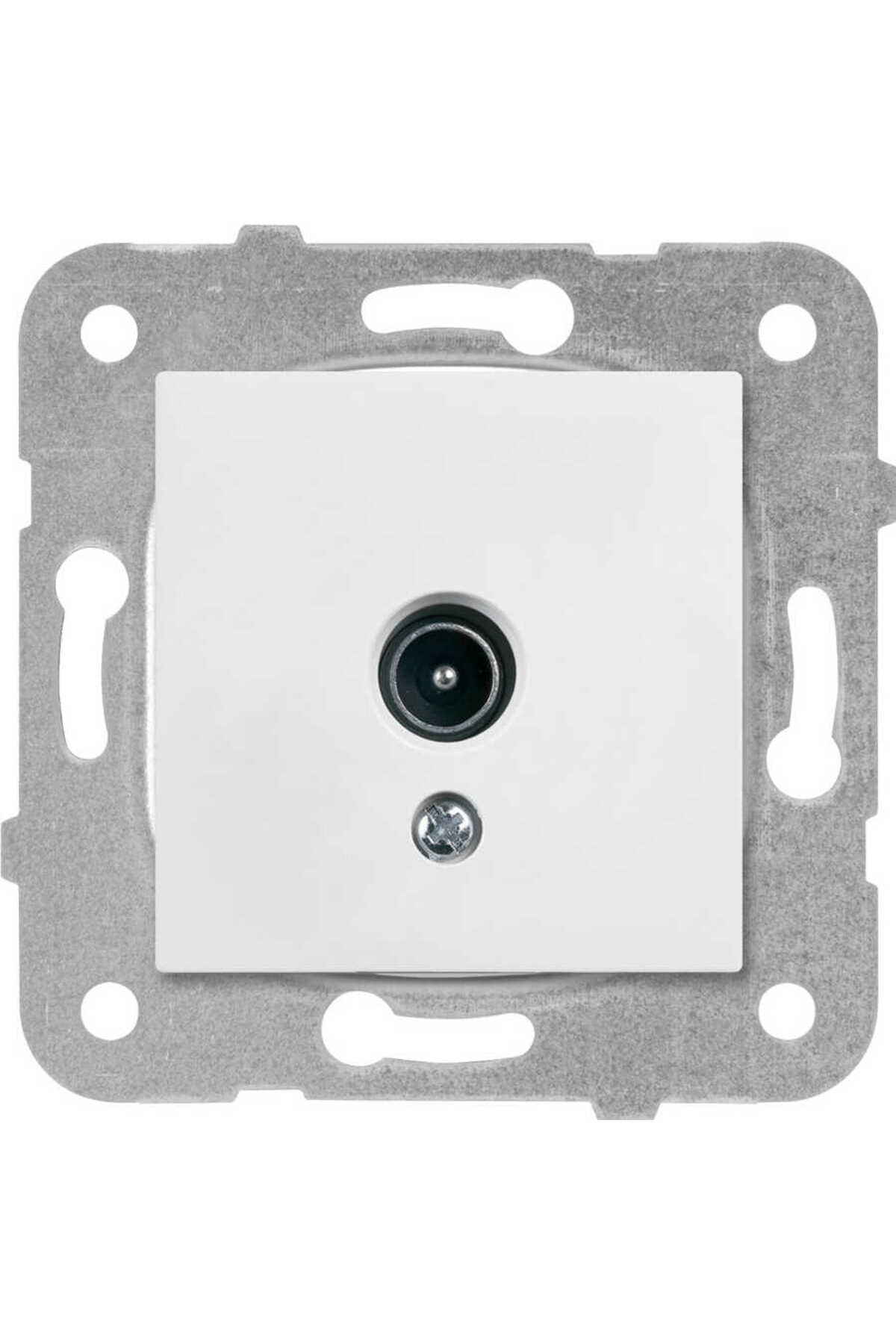 Viko Karre Beyaz Tv Priz Sonlu Mekanizma