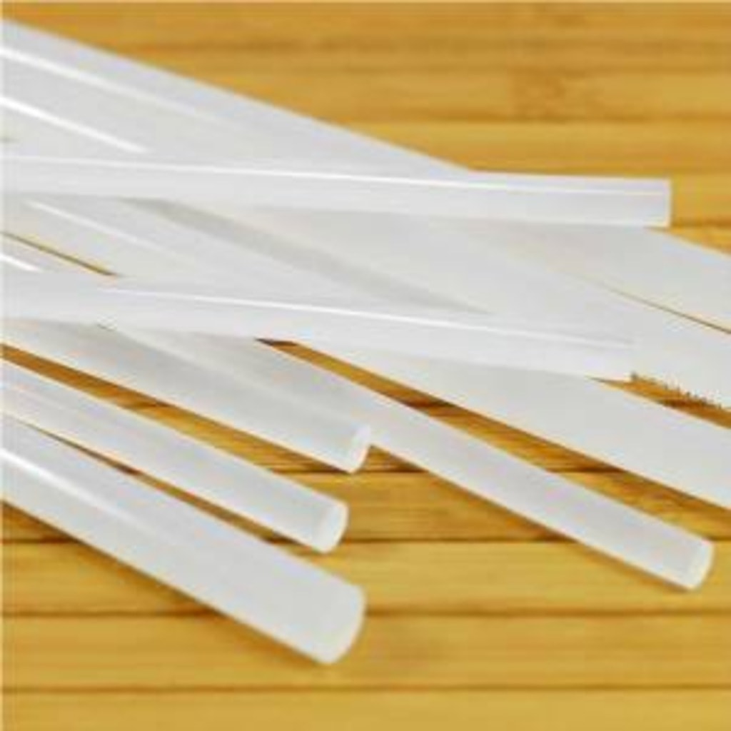 Sıcak Mum Silikon Çubuk Kalın 11.2X300 mm 1 kg (1 Paket)