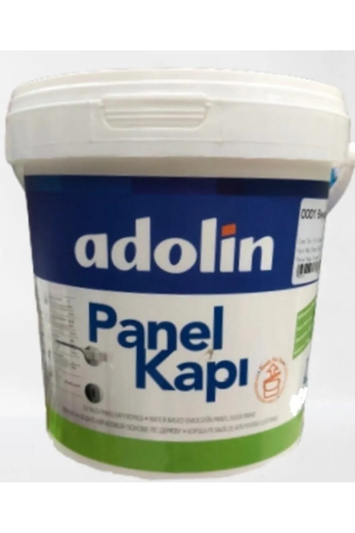 OZKUVVET Adolin Beyaz Su Bazlı Kokusuz Amerikan Panel Kapı Boyası 0.75 LT(Amerikan Panel Kapılar için Özel)