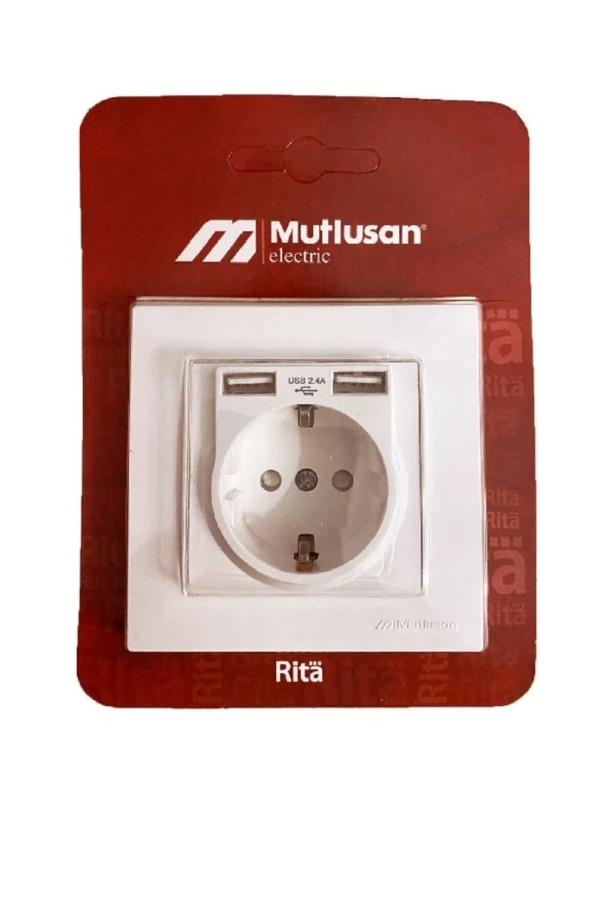 Çift Usb'Li Topraklı Priz