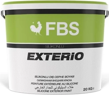 Fbs Exterio Silikonlu Dış Cephe Boyası 20 kg Açelya
