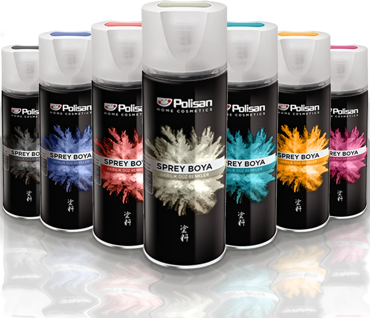 Akrilik Sprey Boya - Ral 3000 / Ateş Kırmızı