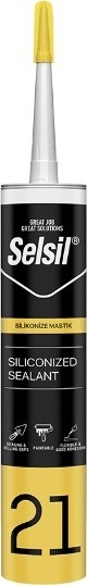 Silikonize Akrilik Mastik Beyaz 500 G