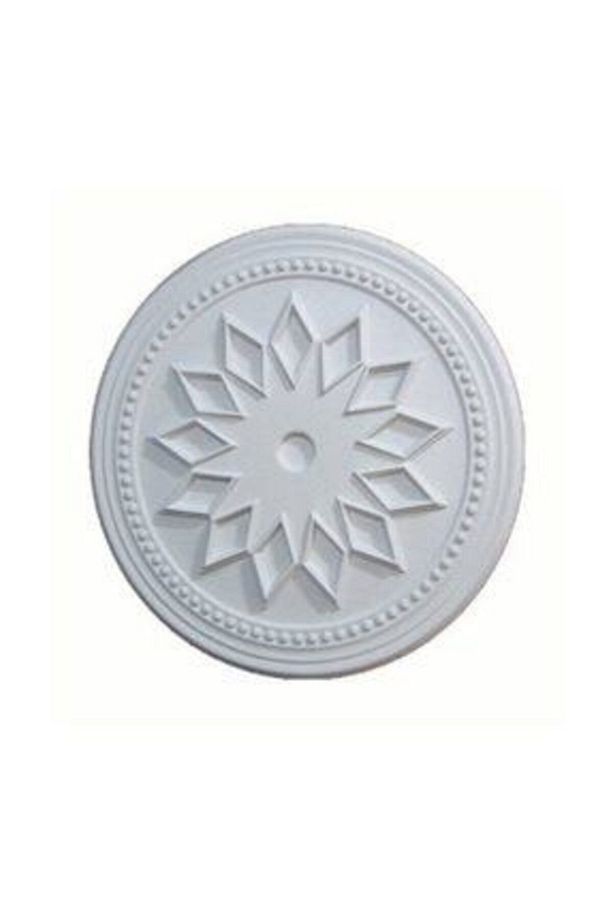 Tavan Lamba Göbeği Baklava 38 Cm-40 Cm 3 Adet Dekor Stropiyer Köpük Boyanabilir