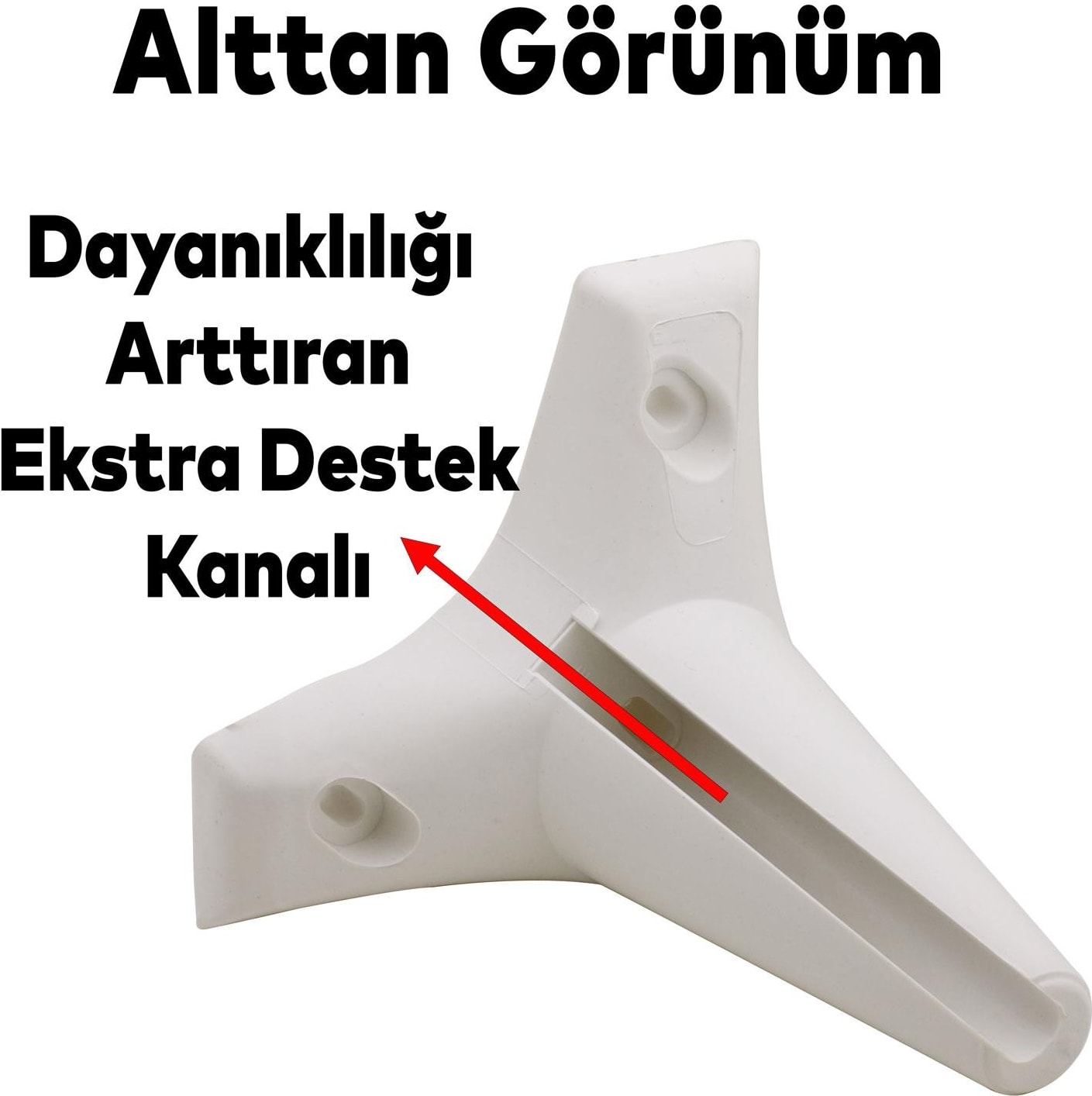 Aspen Mobilya Kanepe Koltuk Tv Ünitesi Baza Çekyat Yatak Ayağı Ayakları 12 Cm Beyaz Ayak (4 Adet)