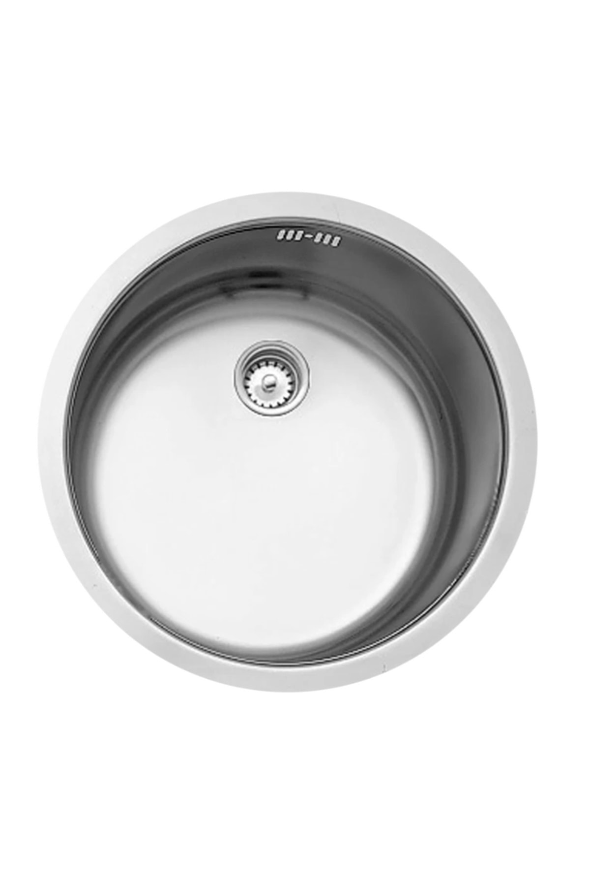 Round Paslanmaz Çelik Eviye