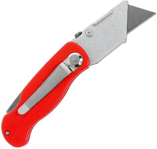 5592 Pratik Katlanır Trapez Tipi Halıcı Maket Bıçağı 18 mm