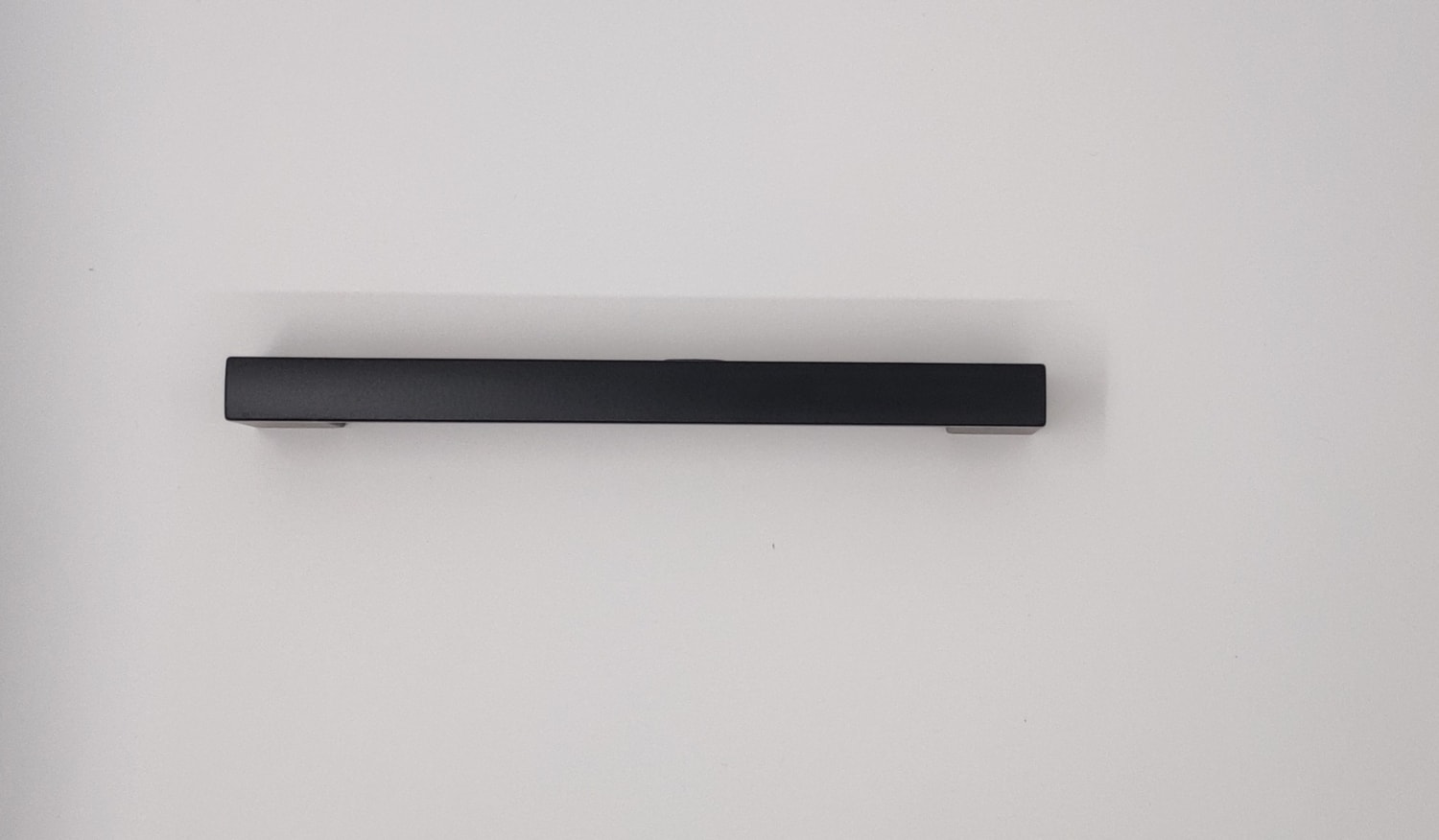 Mutfak Dolap Çekmece Kapak Mobilya Kulbu 128 mm Lüks Metal Kulp (Siyah Renk)