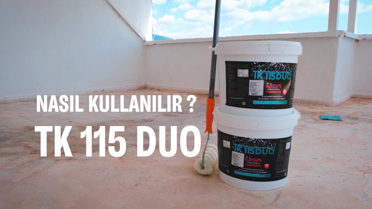 İsolion TK115 Reçine Esaslı Tek Bileşenli Su yalıtım Malzemesi (10, Kilogram)