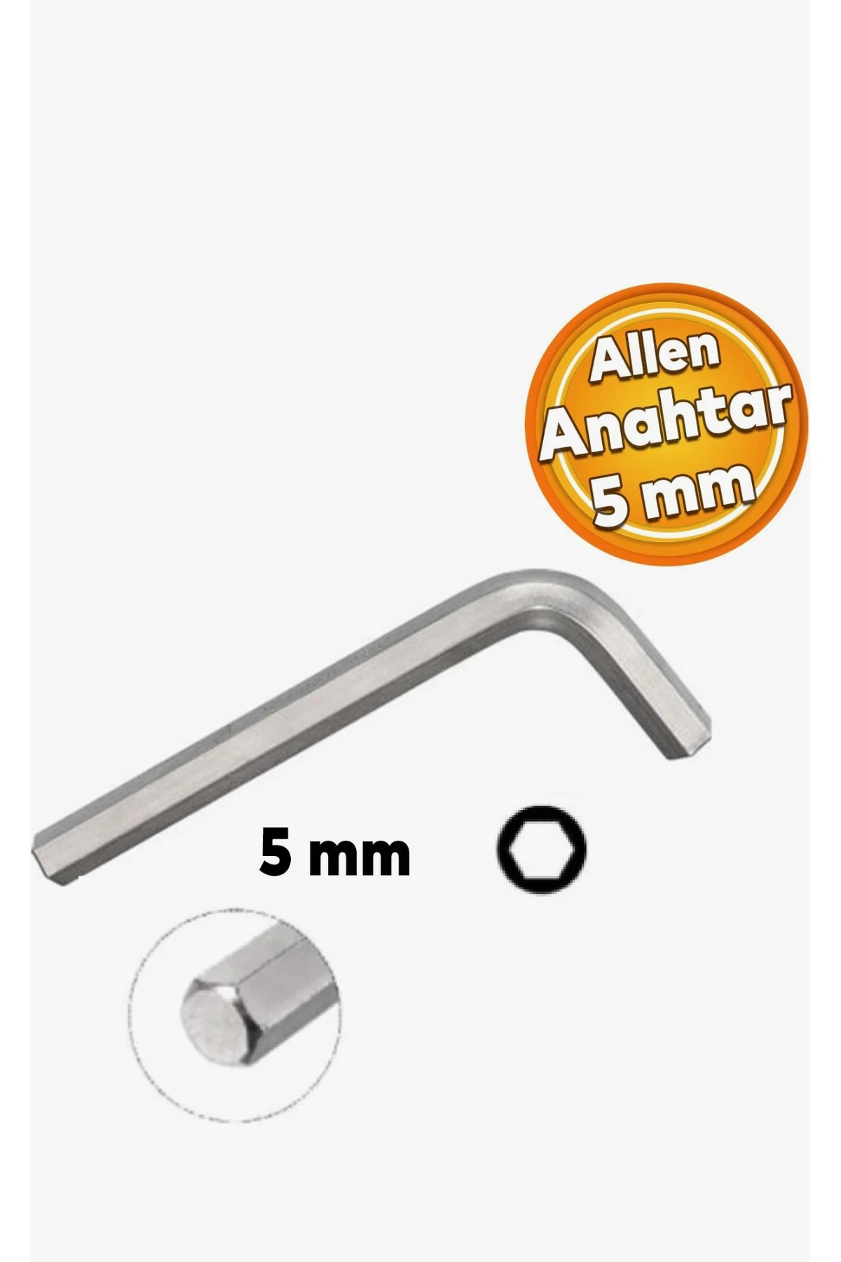 Altı Köşe Allen Anahtar 5 mm