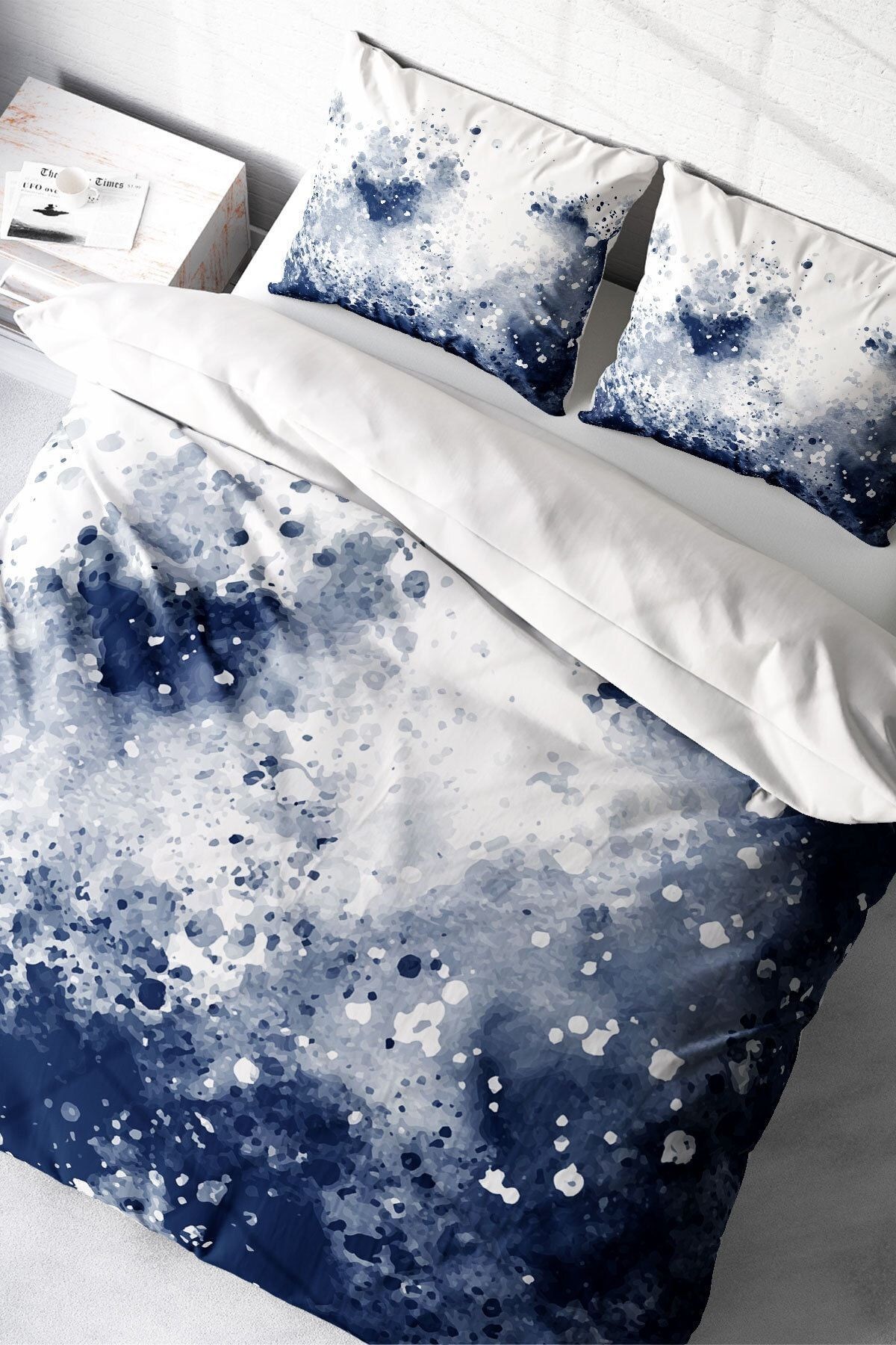Stain Modern Çift Kişilik Nevresim Takımı